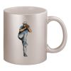 11oz Metallic Silver Mug Thumbnail