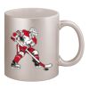 11oz Metallic Silver Mug Thumbnail