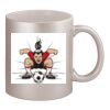 11oz Metallic Silver Mug Thumbnail