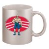 11oz Metallic Silver Mug Thumbnail