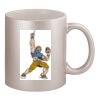 11oz Metallic Silver Mug Thumbnail