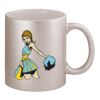 11oz Metallic Silver Mug Thumbnail