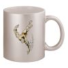 11oz Metallic Silver Mug Thumbnail