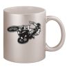 11oz Metallic Silver Mug Thumbnail