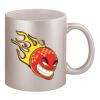 11oz Metallic Silver Mug Thumbnail