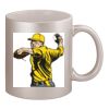 11oz Metallic Silver Mug Thumbnail