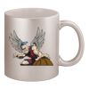 11oz Metallic Silver Mug Thumbnail