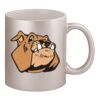 11oz Metallic Silver Mug Thumbnail