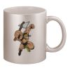 11oz Metallic Silver Mug Thumbnail