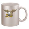 11oz Metallic Silver Mug Thumbnail