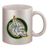 11oz Metallic Silver Mug Thumbnail