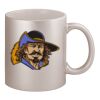 11oz Metallic Silver Mug Thumbnail