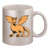 11oz Metallic Silver Mug Thumbnail