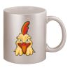 11oz Metallic Silver Mug Thumbnail