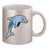11oz Metallic Silver Mug Thumbnail