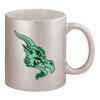 11oz Metallic Silver Mug Thumbnail