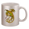 11oz Metallic Silver Mug Thumbnail