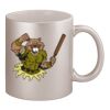 11oz Metallic Silver Mug Thumbnail