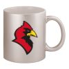 11oz Metallic Silver Mug Thumbnail