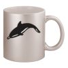 11oz Metallic Silver Mug Thumbnail