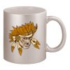 11oz Metallic Silver Mug Thumbnail