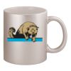 11oz Metallic Silver Mug Thumbnail
