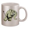 11oz Metallic Silver Mug Thumbnail