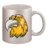 11oz Metallic Silver Mug Thumbnail