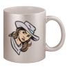 11oz Metallic Silver Mug Thumbnail