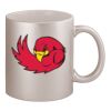 11oz Metallic Silver Mug Thumbnail