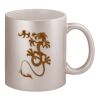 11oz Metallic Silver Mug Thumbnail
