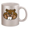11oz Metallic Silver Mug Thumbnail