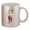 11oz Metallic Silver Mug Thumbnail