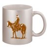 11oz Metallic Silver Mug Thumbnail