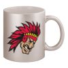 11oz Metallic Silver Mug Thumbnail