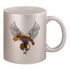 11oz Metallic Silver Mug Thumbnail