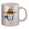 11oz Metallic Silver Mug Thumbnail