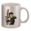 11oz Metallic Silver Mug Thumbnail