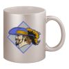 11oz Metallic Silver Mug Thumbnail