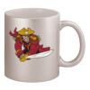 11oz Metallic Silver Mug Thumbnail