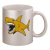 11oz Metallic Silver Mug Thumbnail