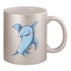 11oz Metallic Silver Mug Thumbnail