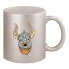 11oz Metallic Silver Mug Thumbnail