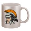 11oz Metallic Silver Mug Thumbnail