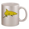 11oz Metallic Silver Mug Thumbnail