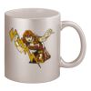 11oz Metallic Silver Mug Thumbnail