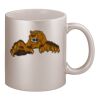 11oz Metallic Silver Mug Thumbnail