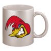 11oz Metallic Silver Mug Thumbnail