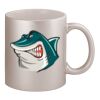 11oz Metallic Silver Mug Thumbnail