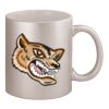 11oz Metallic Silver Mug Thumbnail